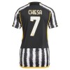 Maglia ufficiale Juventus 2023-24 Chiesa 7 Casa per Donna